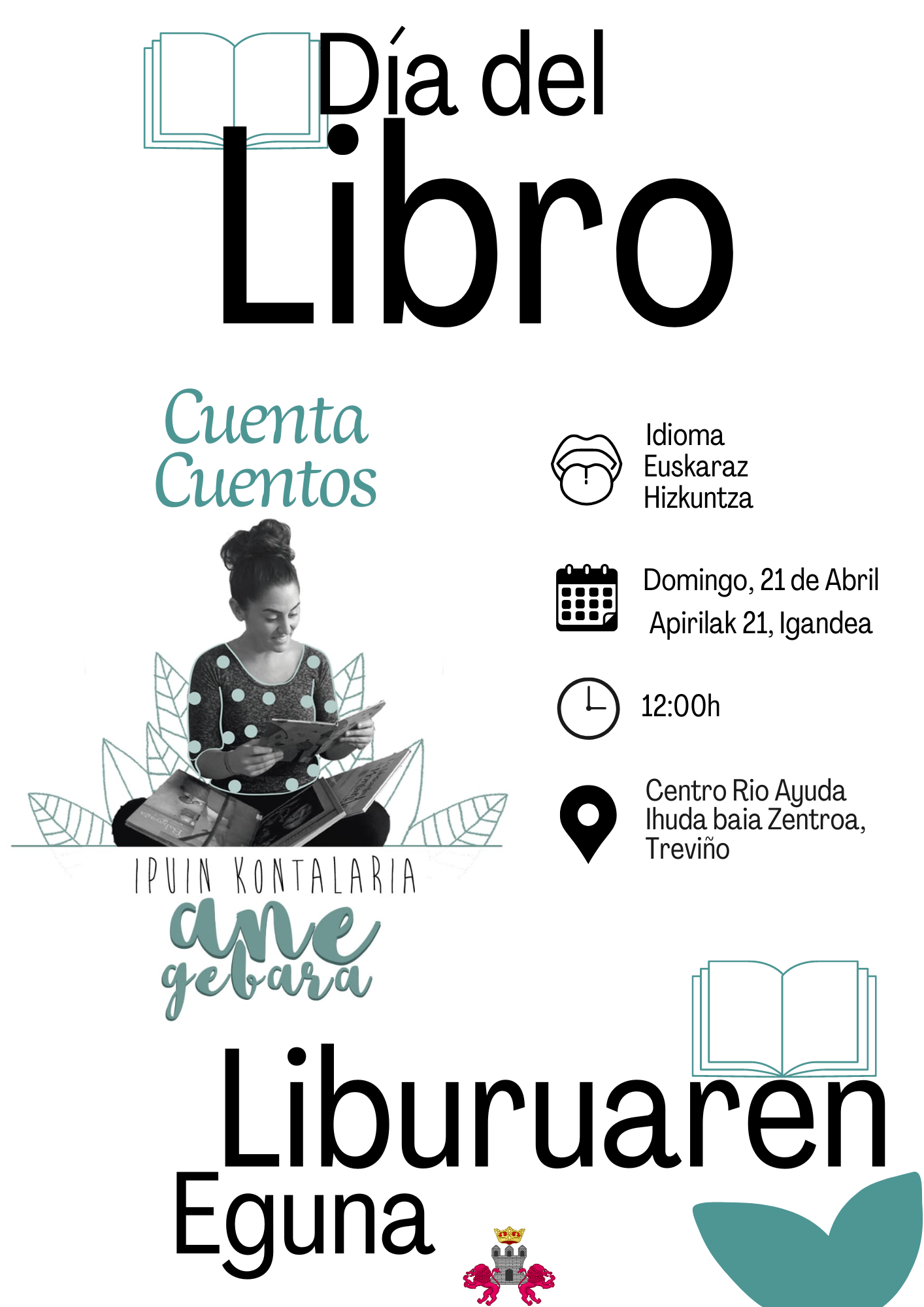 Día del Libro: Cuenta cuentos/Liburuaren eguna: Ipuin kontalaria euskaraz